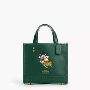 Coach Christmas Small Tote